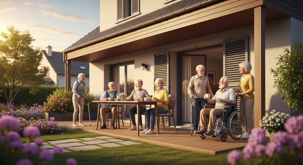 Colocation Seniors : Une Maison Partagée pour Garder son Autonomie