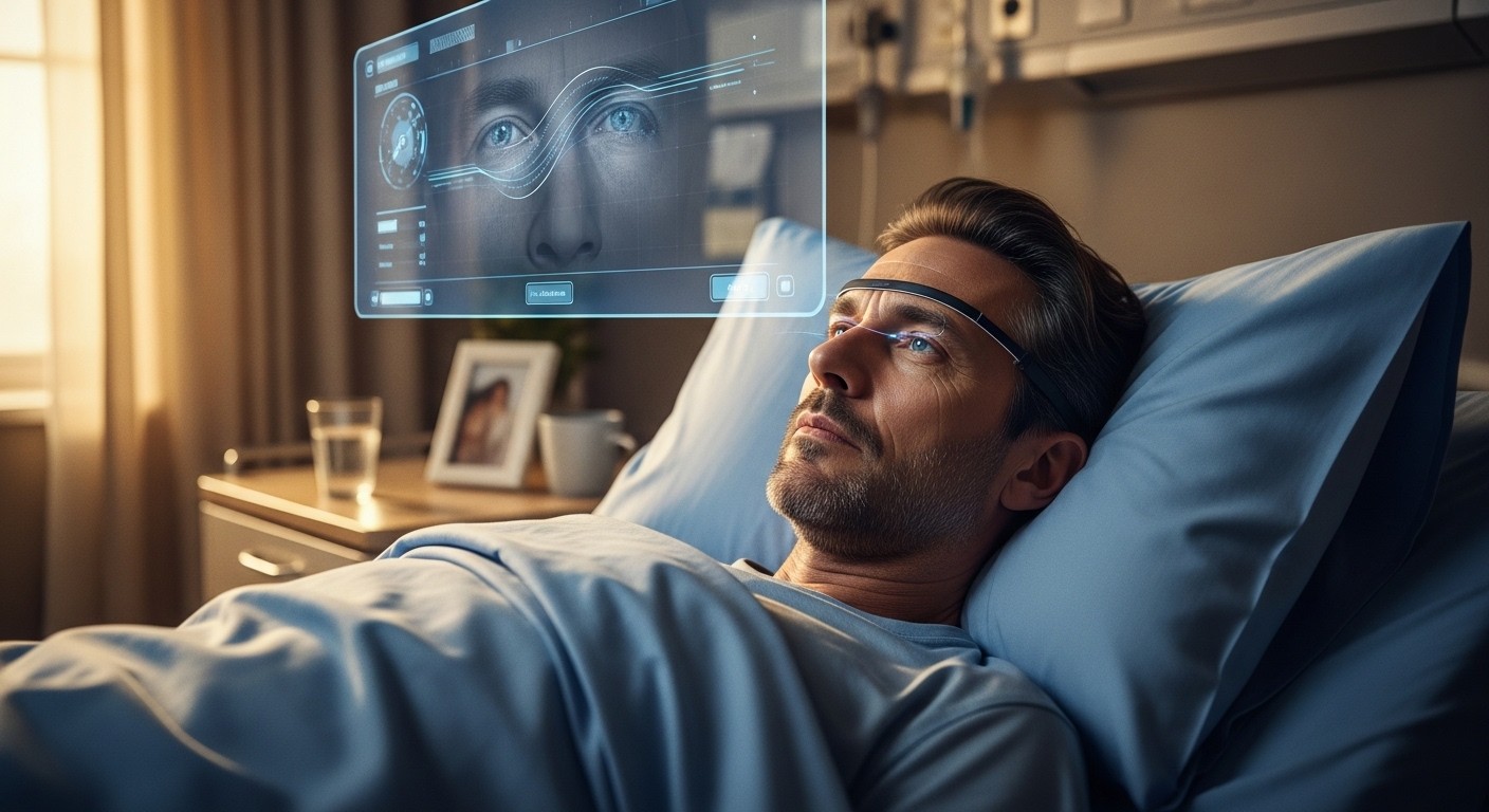 Découvrez le témoignage bouleversant d'un homme qui défie la SLA depuis plus de 10 ans en écrivant un livre uniquement avec ses yeux. Une leçon de résilience et d'espoir.