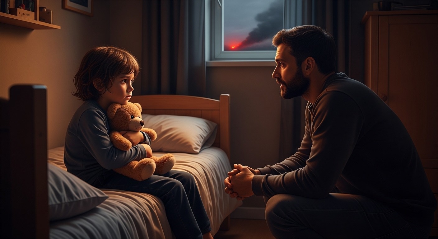 Comment aborder les conflits comme Gaza, Ukraine ou Iran avec vos enfants ? Conseils d’experts pour rassurer, expliquer sans traumatiser et protéger leur imaginaire. Guide pratique pour parents démunis.