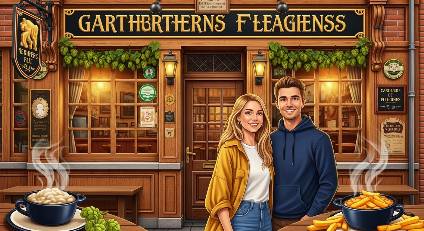 Découvrez comment un couple de trentenaires flamands a repris huit estaminets traditionnels du Nord en cinq ans, sauvant ces lieux emblématiques avec passion et audace.