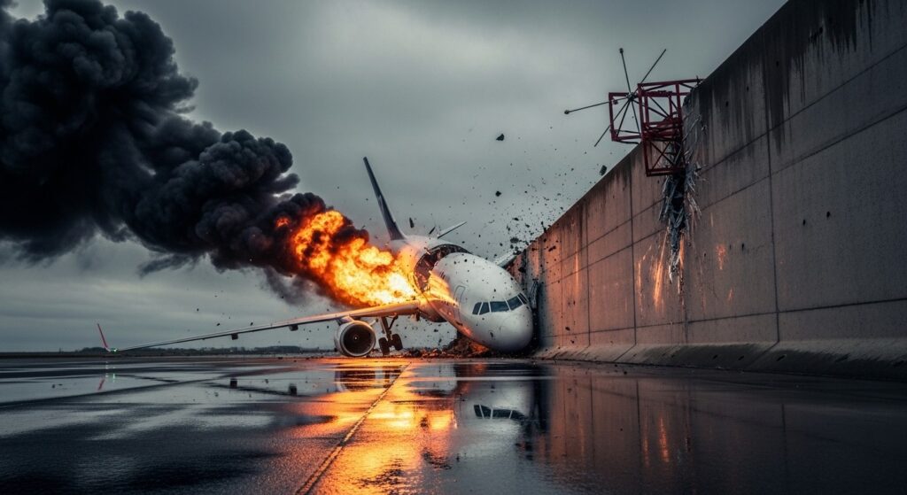 Crash Corée du Sud : Mur Béton Construit pour Économies Révélé