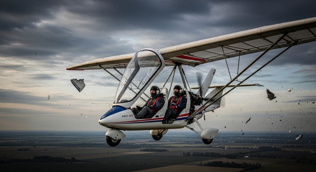 Crash ULM Oise : Verrière Ouverte en Vol, Deux Morts