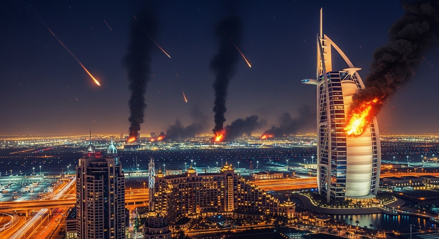 Découvrez comment les représailles iraniennes ont évacué l'aéroport de Dubaï et incendié un hôtel de luxe suite aux frappes USA-Israël. Bilan et enjeux actuels.