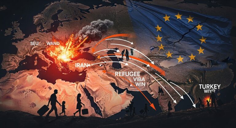Crises Européennes : Réfugiés et Terreur si Guerre Iran Prolongée