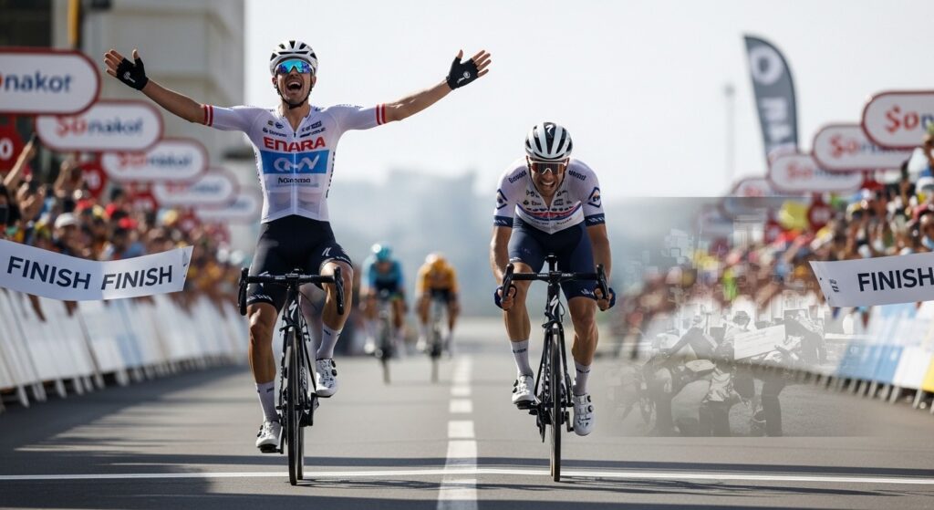 Cyclisme : Victoire Partagée Après un Sprint Fou
