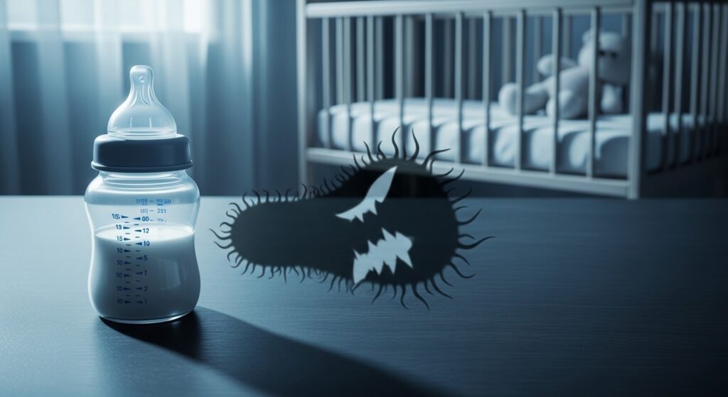 Décès Bébé Angers : Toxine Céréulide dans Lait Infantile