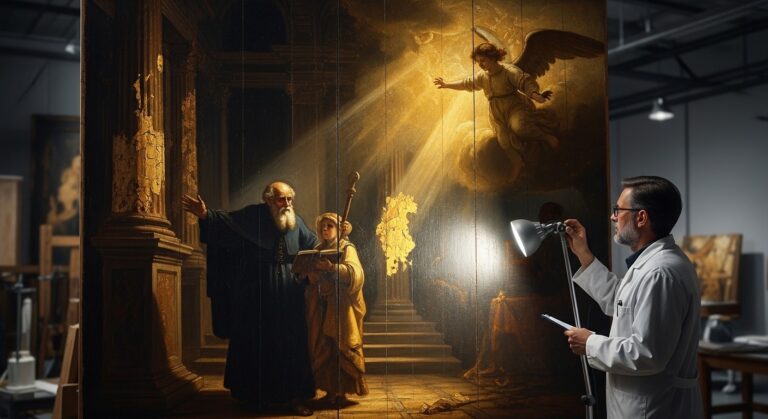 Découverte Majeure : Un Tableau Inédit de Rembrandt Révélé