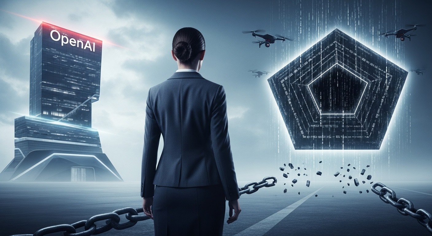 Une dirigeante d'OpenAI quitte l'entreprise par principe suite à l'accord avec le Pentagone sur l'IA militaire. Quelles lignes rouges ont été franchies ? Découvrez les enjeux éthiques.