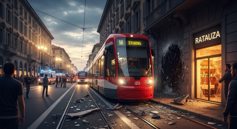 Déraillement Tramway Milan : Deux Morts et 39 Blessés