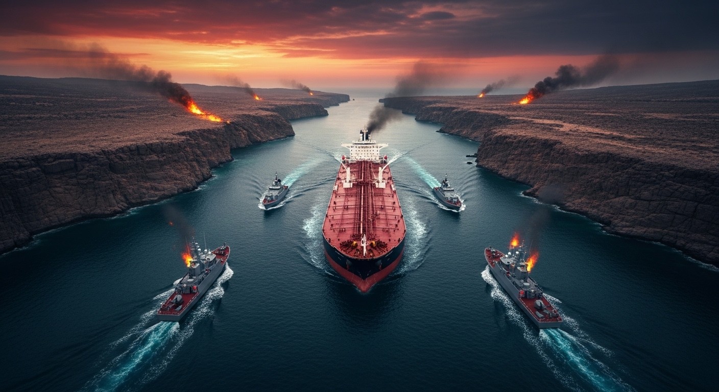 Le détroit d'Ormuz est de facto fermé par les Gardiens de la Révolution, paralysant 20% du pétrole mondial. Quelles conséquences pour l'économie ? Décryptage complet.