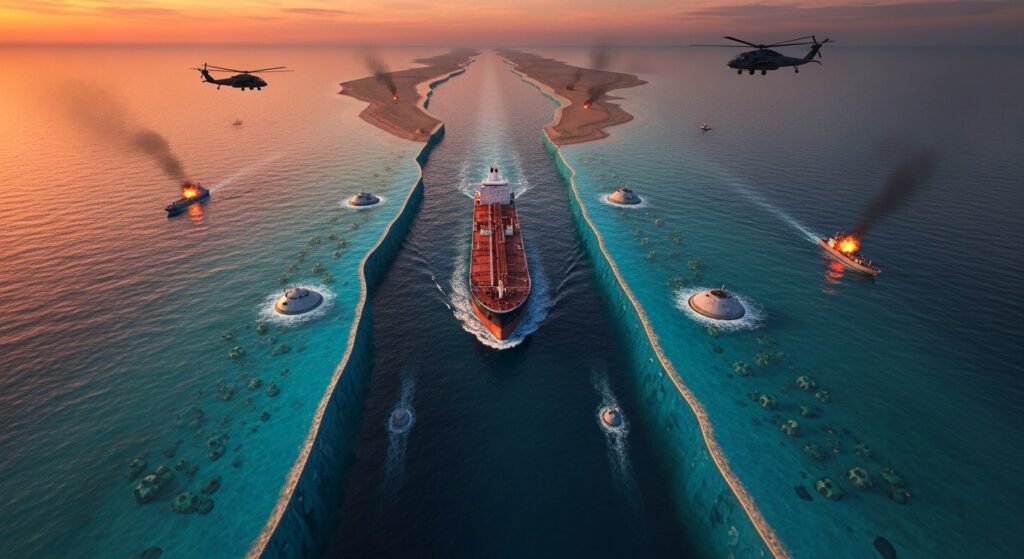 Détroit d’Ormuz : Menace des Mines Iraniennes et Crise Pétrolière