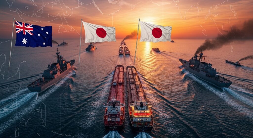 Détroit d&rsquo;Ormuz : Pourquoi l&rsquo;Australie et le Japon Résistent à Trump