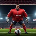 Dijon Triomphe avec un Défenseur dans les Buts