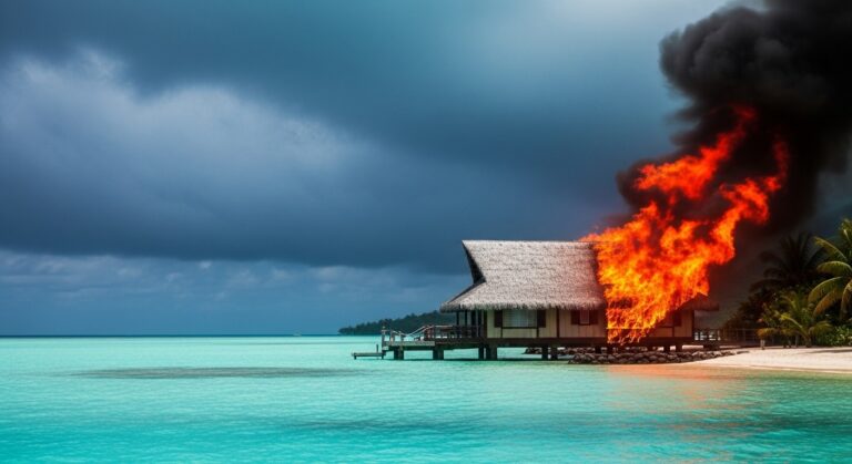Drame à Bora Bora : Jeune de 19 Ans Brûlé Vif par Voisin