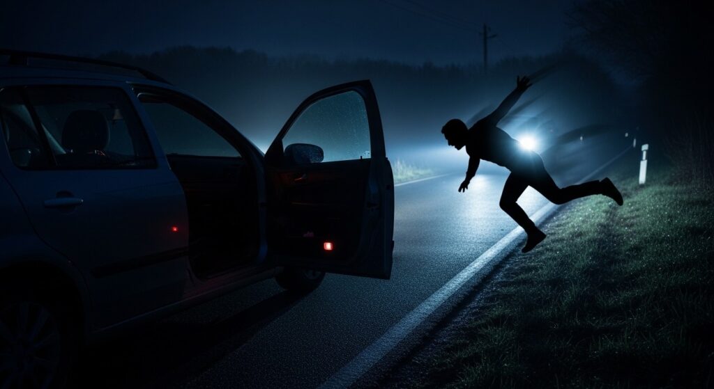 Drame à Heimersdorf : Il Saute de la Voiture Après Annonce de Rupture