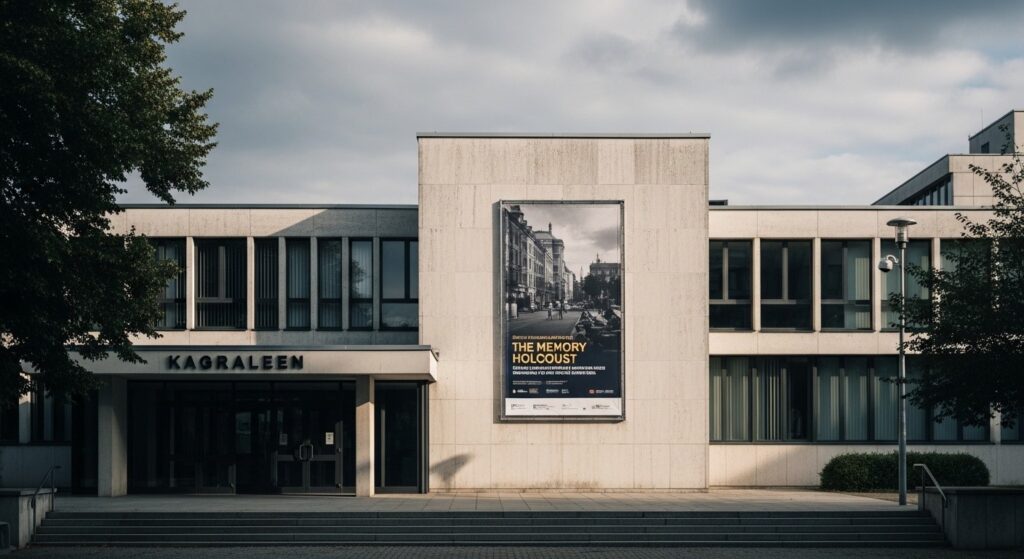 Drancy : Croix Gammées dans l&rsquo;Ancien Camp de la Shoah