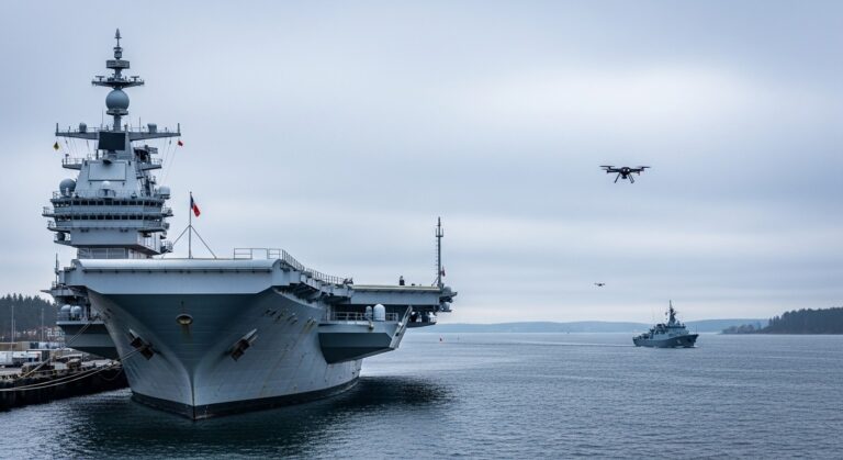 Drone Russe Près du Charles de Gaulle : Provocation ou Coïncidence ?