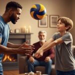 Earvin Ngapeth et son fils Mathys : une passion volley familiale