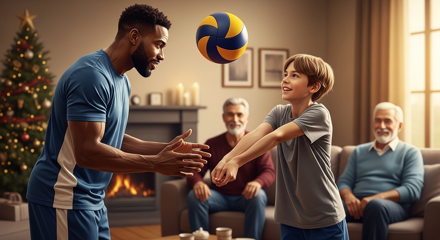 Découvrez comment Earvin Ngapeth transmet sa passion du volley à son fils Mathys, entre joie pure et craintes légitimes face à l'ombre paternelle. Une belle histoire familiale.
