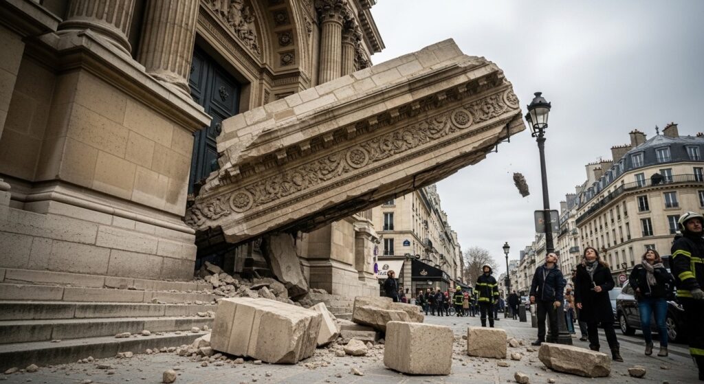 Effondrement Corniche Église Saint-Roch Paris : Alerte Patrimoine