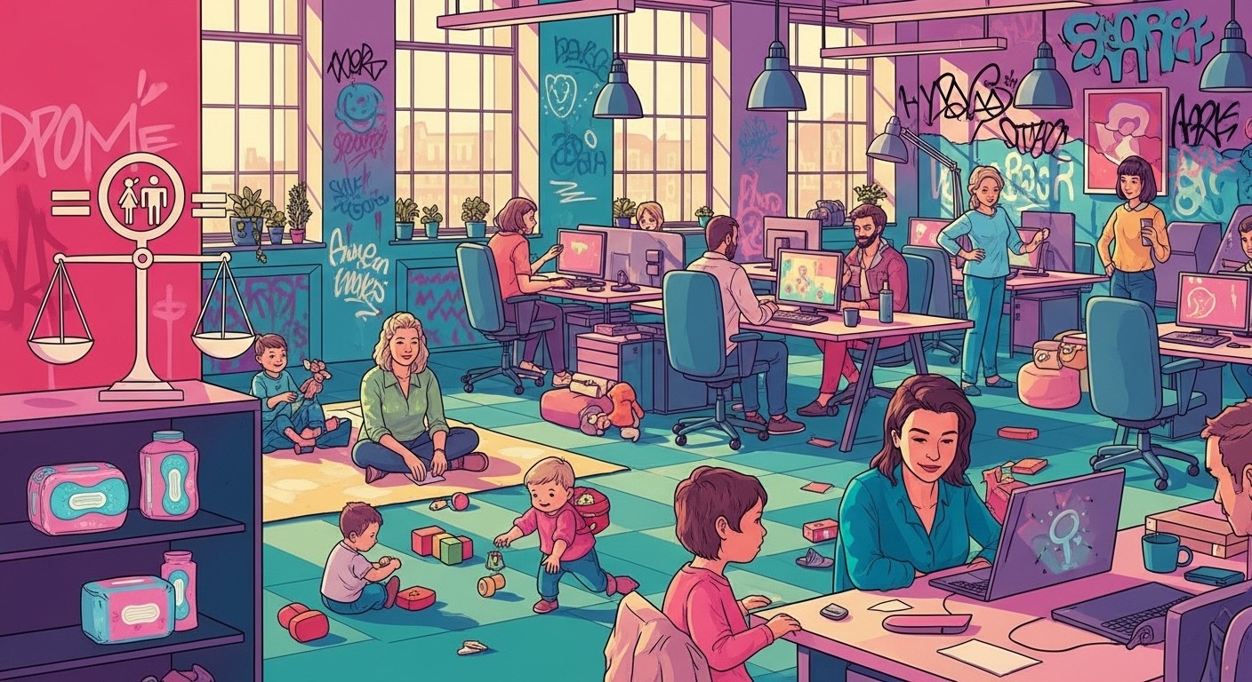 Découvrez comment une PME berlinoise révolutionne son management avec salaire parental, horaires flexibles et espace enfants pour une vraie égalité professionnelle. Un modèle inspirant contre l'écart salarial persistant.