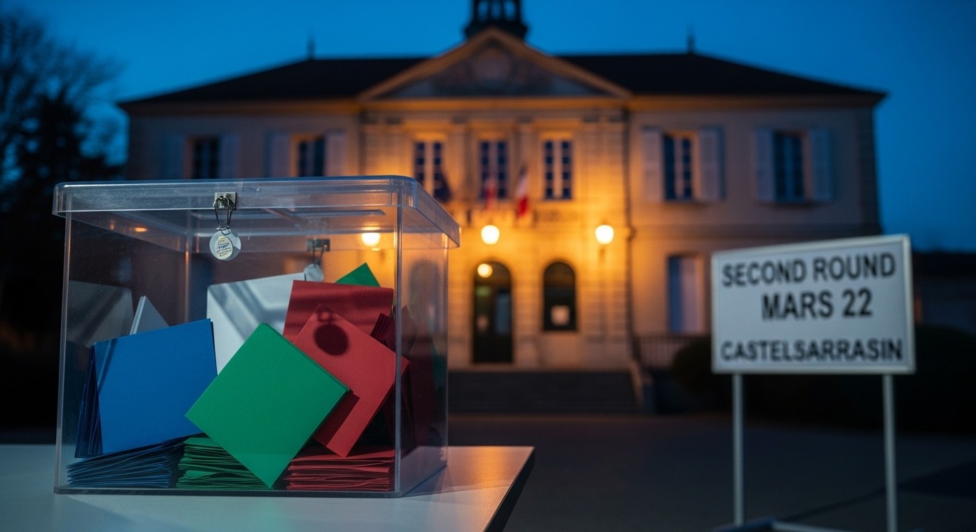Découvrez les résultats du 1er tour des municipales 2026 à Castelsarrasin : scores serrés, participation en hausse et triangulaire explosive pour le second tour. Qui l'emportera ?
