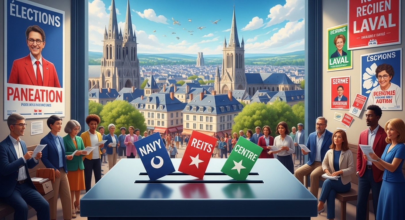 Découvrez les listes officielles et têtes de liste pour les municipales 2026 à Laval (Mayenne). Cinq candidats principaux s'affrontent pour la mairie : qui sont-ils et que proposent-ils ?