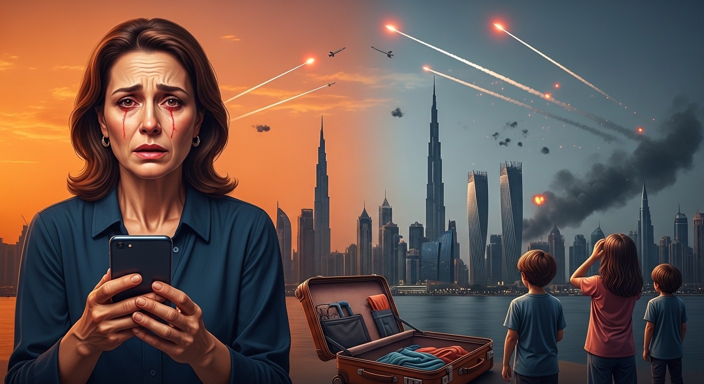 Découvrez l'appel émouvant d'Elodie Gossuin, bloquée à Dubaï avec sa famille au cœur du conflit au Moyen-Orient. Une ancienne Miss France en détresse qui bouleverse ses abonnés.