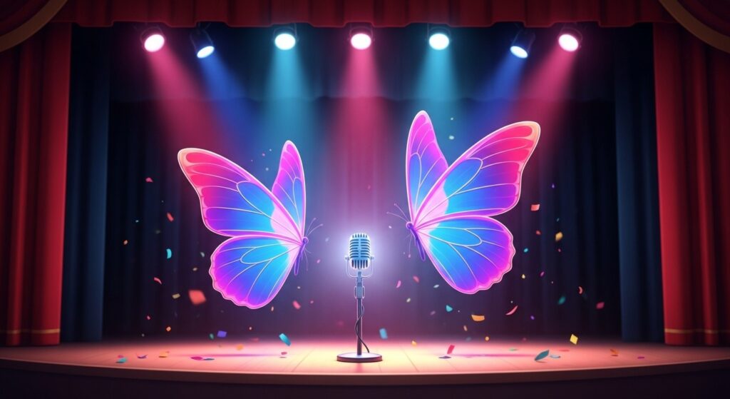 Élodie Poux : Le Syndrome du Papillon en Direct