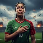 Émotion Intense des Footballeuses Iraniennes à la Coupe d&rsquo;Asie