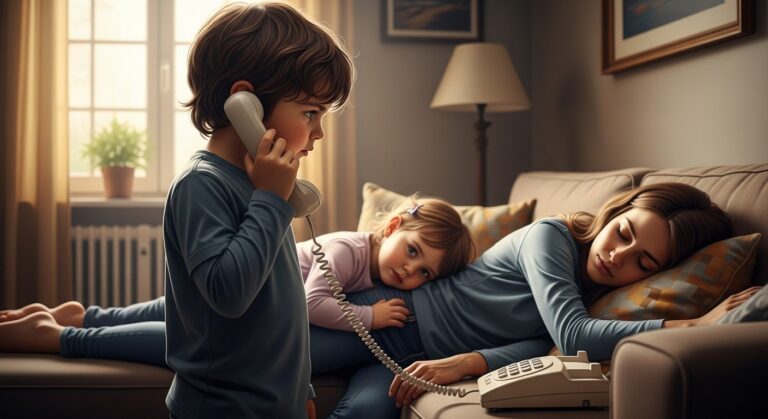 Enfant de 6 Ans Sauve Sa Maman Inconsciente dans le Lot-et-Garonne