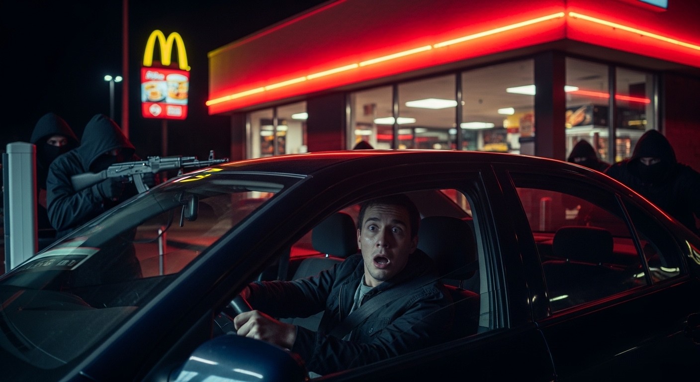 Un jeune de 19 ans kidnappé par un commando armé au drive d'un McDonald's à Avignon par pure erreur de cible. Détails glaçants d'une nuit d'horreur et suites de l'enquête.