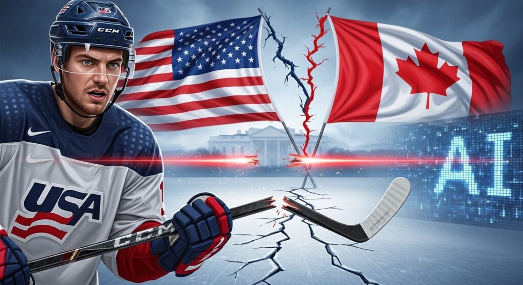 Équipe USA Hockey Prend Ses Distances Avec Trump Après Vidéo IA