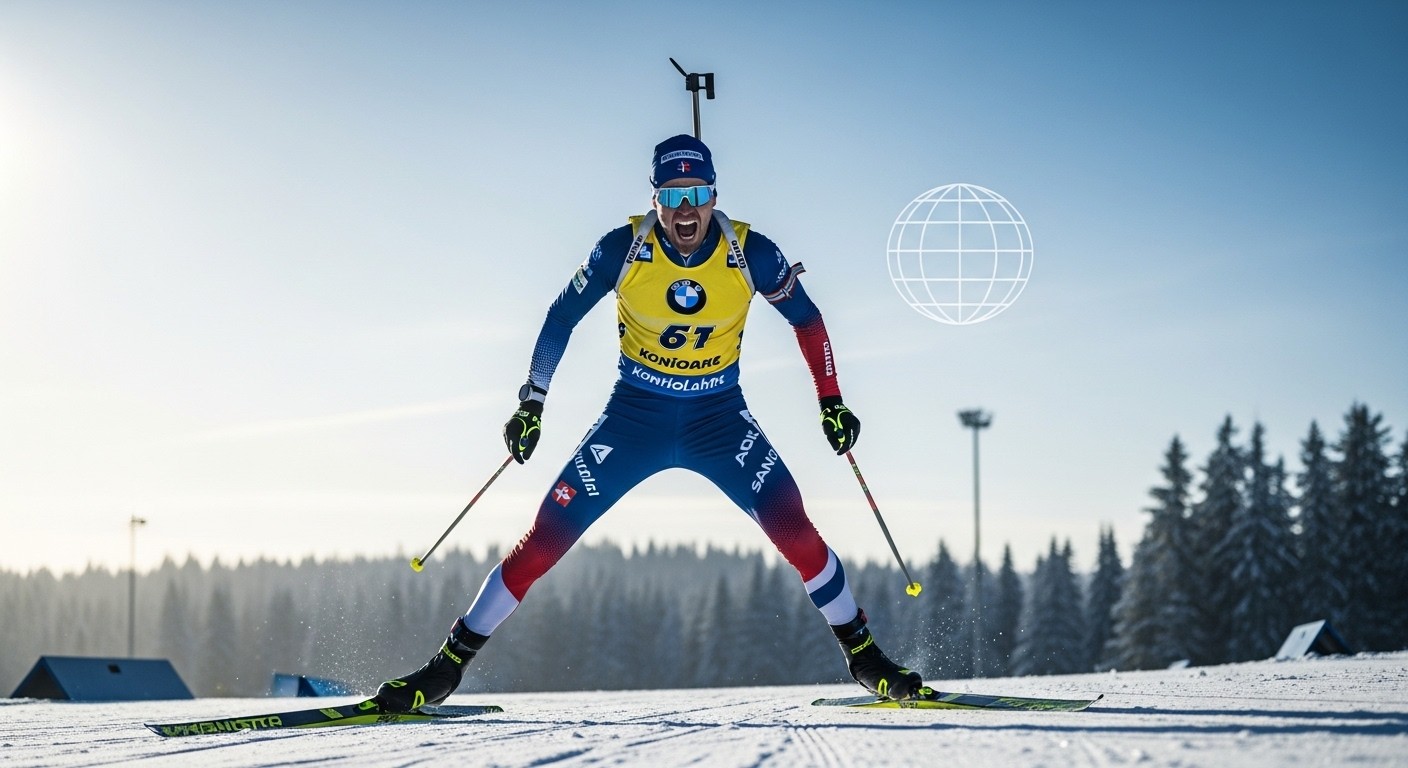 Découvrez comment Éric Perrot a dominé l'individuel à Kontiolahti, remportant son premier petit globe de cristal. Un exploit post-JO qui le propulse vers le gros globe en biathlon masculin.