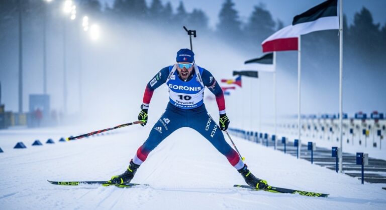 Éric Perrot : Une Poursuite Catastrophe à Otepää