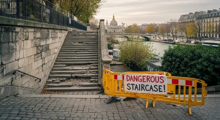 Escalier Dangereux de Passy à Paris Enfin Réparé Après des Années