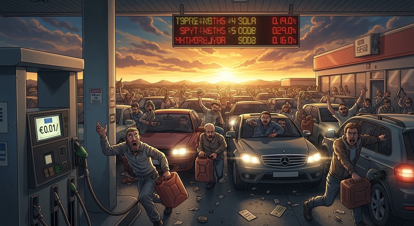 Une erreur d’affichage à 0,01 € le litre d’essence dans une station a créé un rush. Découvrez l’histoire, ses causes et ses impacts !