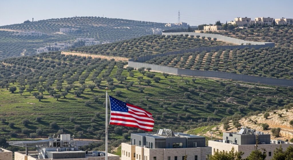 États-Unis en Cisjordanie : Services Consulaires dans une Colonie Israélienne