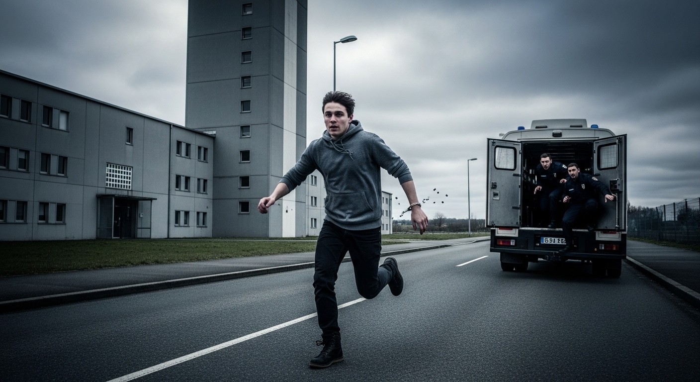 Un homme de 25 ans mis en examen pour viol s'est évadé près de la prison de Bar-le-Duc lors de son retour d'audience. Les recherches s'intensifient, la victime protégée. Détails et implications.