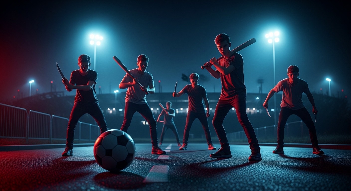 Découvrez comment un match de Coupe de France a dégénéré en violente vengeance armée de couteaux et battes, aboutissant à 6 mois ferme pour sept hommes. Une affaire qui alerte sur la dérive du foot amateur.