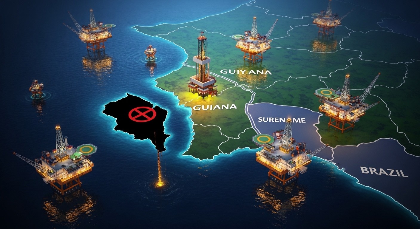 Découvrez pourquoi la Guyane pourrait receler d'importants gisements pétroliers offshore malgré l'interdiction actuelle. Analyses d'experts, contexte régional et enjeux économiques.