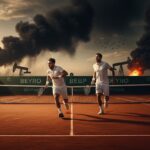 Explosion aux Émirats : Joueurs de Tennis Fuient le Court