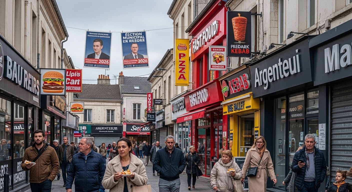 À Argenteuil, sept restaurants sur dix sont des fast-foods, plaçant la ville en tête de France. Comment les candidats aux municipales 2026 comptent-ils diversifier l'offre commerciale et répondre à cet enjeu de santé publique ? Décryptage.