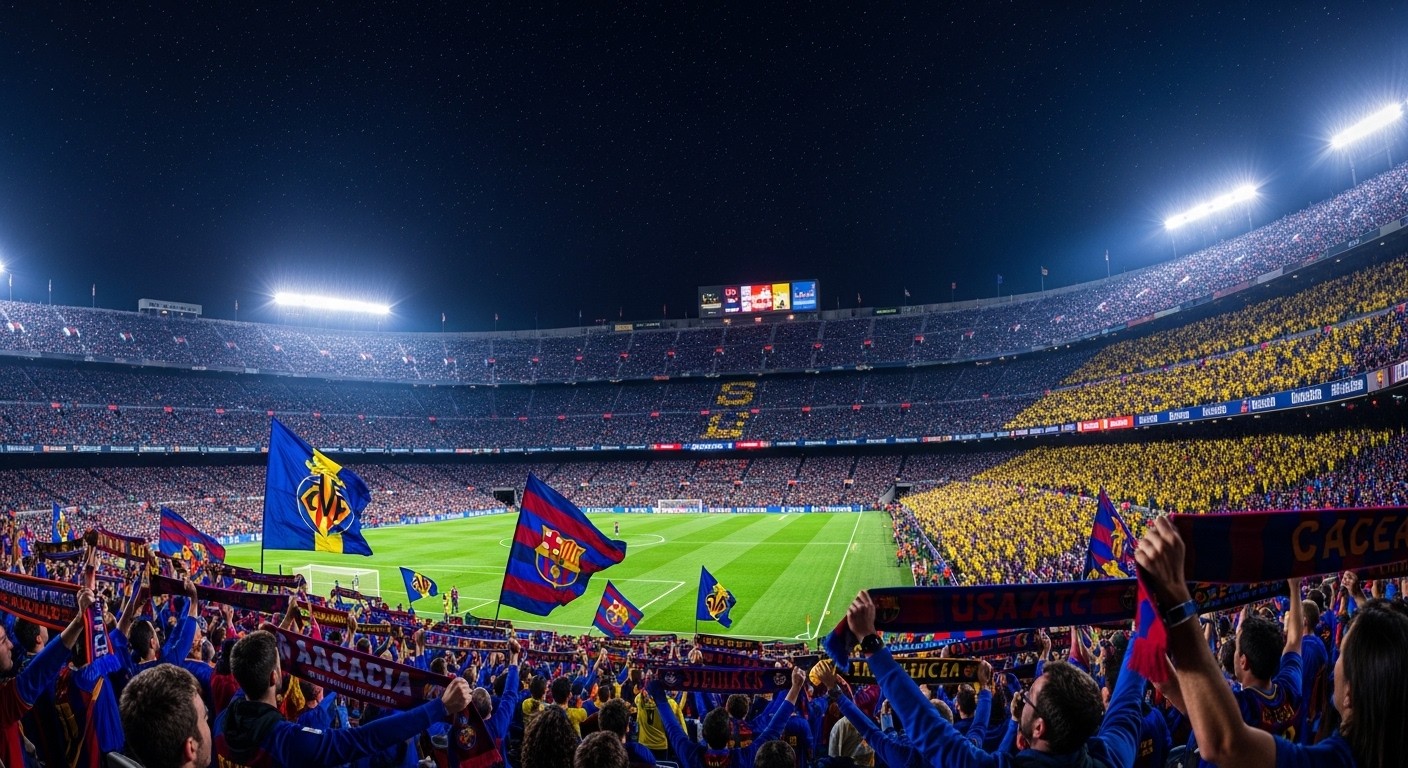 Découvrez l'heure exacte, la chaîne TV pour suivre FC Barcelone contre Villarreal en 26e journée de Liga le 28 février 2026. Leader contre 3e : un choc décisif pour creuser l'écart en tête !