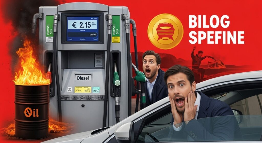 Flambée des Carburants : Le Gazole Dépasse les 2,10 Euros en France