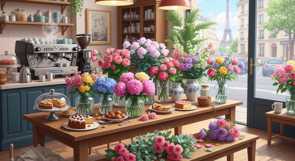 Fleuriste et Coffee Shop à Paris : L&rsquo;Adresse Hybride Incontournable