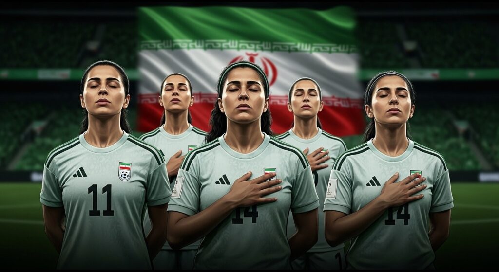 Footballeuses Iran : accusées de trahison pour silence hymne