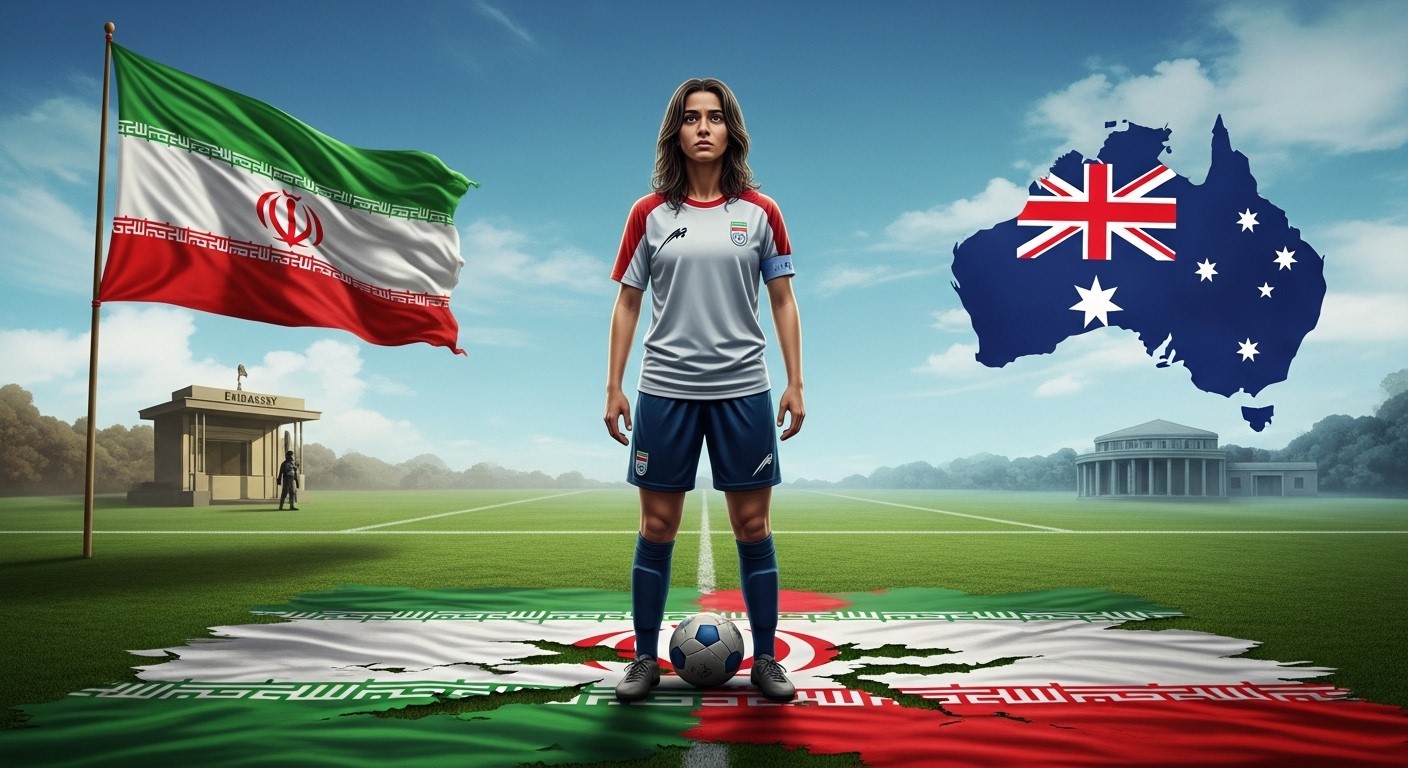 Découvrez comment une footballeuse iranienne change d'avis sur l'asile en Australie, forçant l'évacuation urgente des autres joueuses réfugiées. Un épisode dramatique entre courage et pressions.