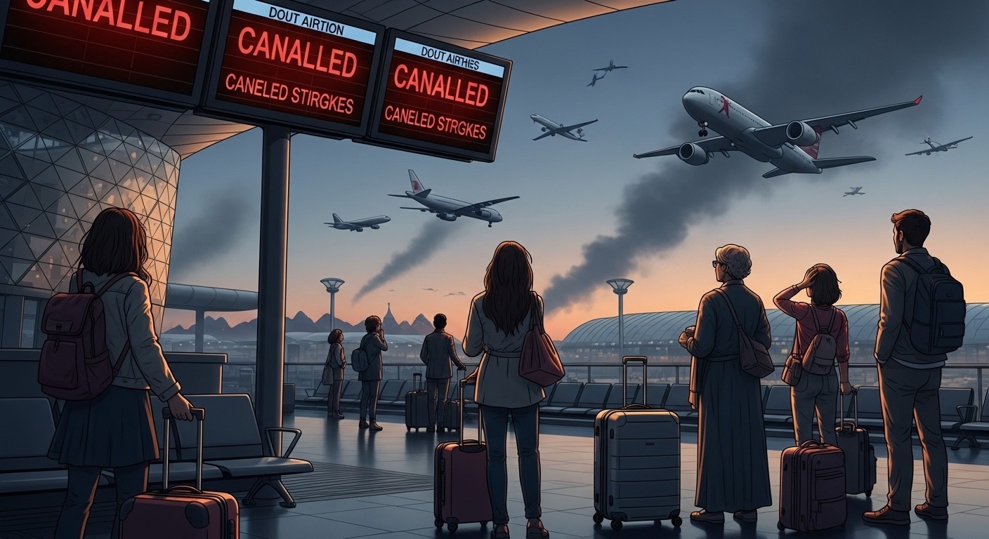 Des milliers de Français coincés dans le Golfe et en Asie suite aux frappes au Moyen-Orient. Espaces aériens fermés, vols annulés, incertitude totale : comment rentrer ? Témoignages et solutions.