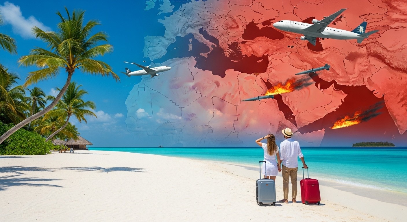 Découvrez comment la guerre en Iran a piégé des milliers de touristes aux Maldives, dont 1500 Français. Récits émouvants de rapatriements spéciaux et chaos aérien mondial.